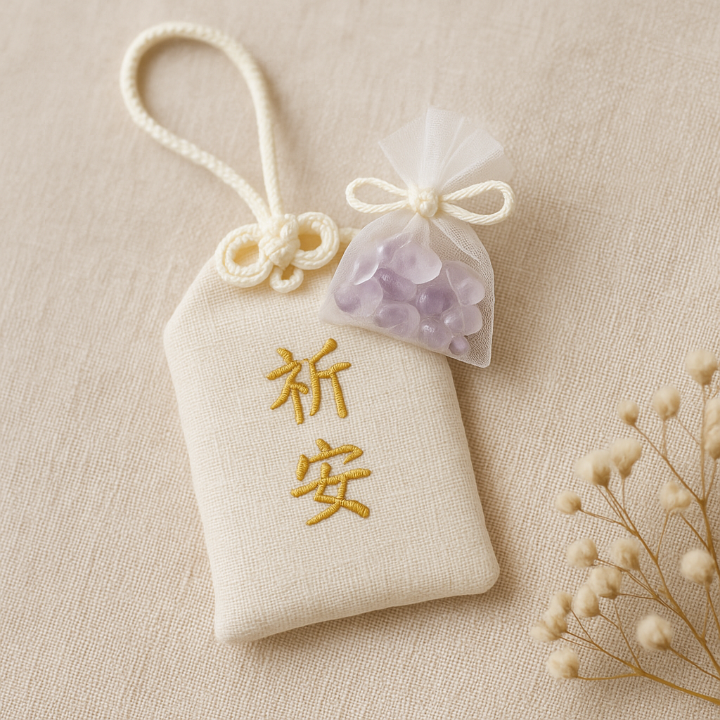 【守護之心Crystal Heart Charm】紫水晶．白水晶．最柔軟的地方．藏著最堅定的力量